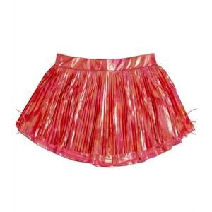 NEW MIA girl's new york pleated skirt in coral